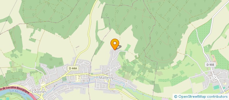 localisation de l'entreprise SCI CHARLYGLOBE  MALLELOY