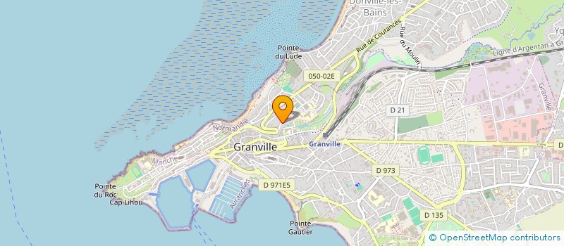 localisation de l'entreprise SCI CHARLYGUAZU à GRANVILLE