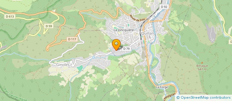 localisation de l'entreprise SCI CHARM  GINOLES