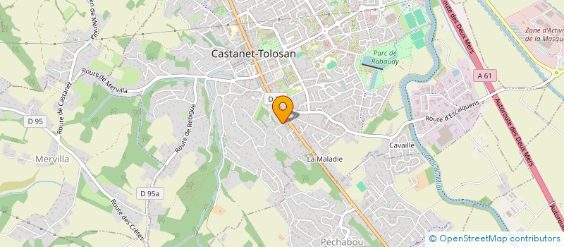 localisation de l'entreprise SCI CHARM à CASTANET-TOLOSAN