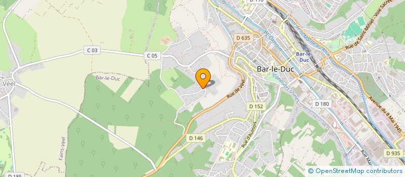 localisation de l'entreprise SCI CHARMA à BAR-LE-DUC
