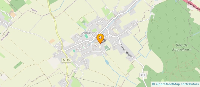 localisation de l'entreprise SCI CHARMA à ALLOUAGNE