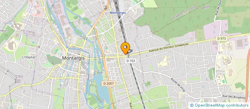 localisation de l'entreprise SCI CHARMA à MONTARGIS