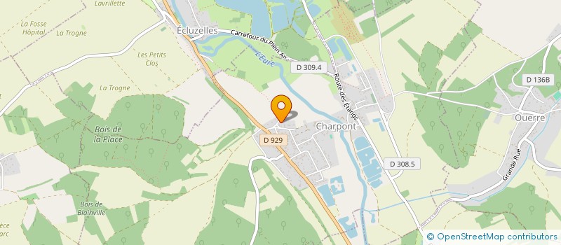 localisation de l'entreprise SCI CHARMACHE à CHARPONT