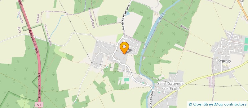 localisation de l'entreprise SCI CHARMANIE  SAINT-SAUVEUR-SUR-ECOLE