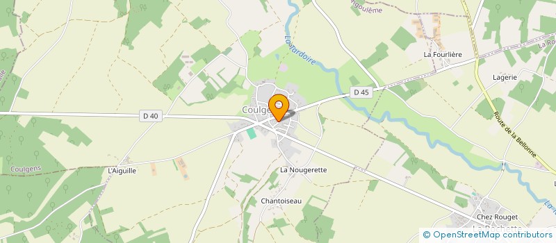 localisation de l'entreprise SCI CHARMAX à COULGENS