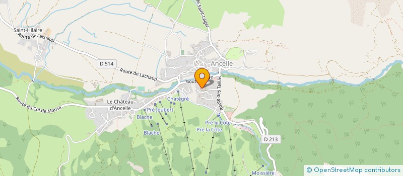 localisation de l'entreprise SCI CHARMAX à ANCELLE