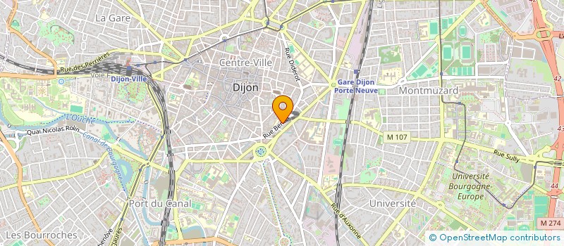 localisation de l'entreprise SCI CHARME GOUTTE D OR à DIJON