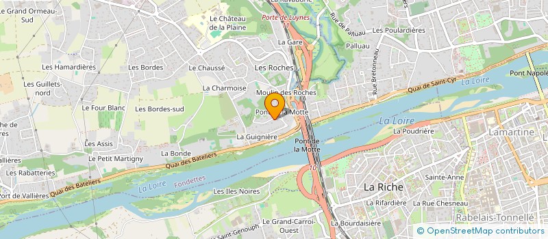 localisation de l'entreprise SCI CHARMENT LEPIC à FONDETTES