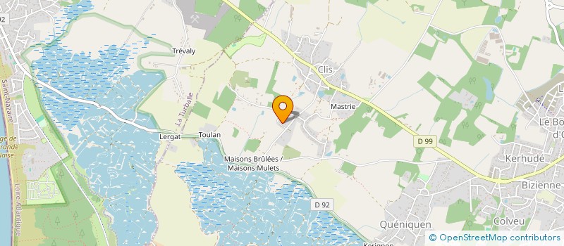 localisation de l'entreprise SCI CHARMENTINE  GUERANDE