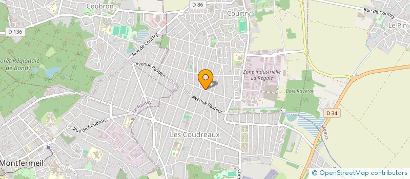 localisation de l'entreprise SCI CHARMES COURTRY à COURTRY