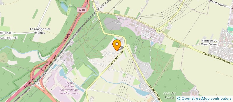 localisation de l'entreprise SCI CHARMILIERE  MARCOUSSIS