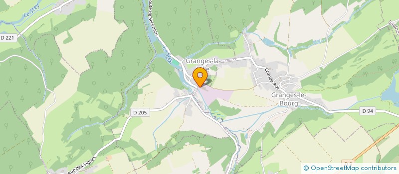 localisation de l'entreprise SCI CHARMONTET  GRANGES-LE-BOURG