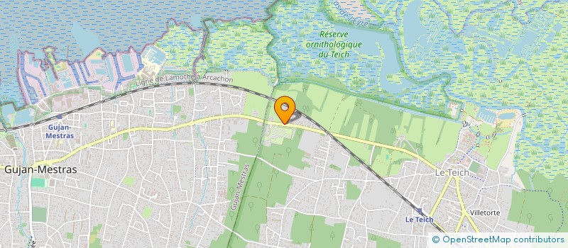 localisation de l'entreprise SCI CHARMY  LE TEICH