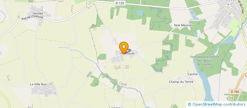 localisation de l'entreprise SCI CHARNER  LOYAT