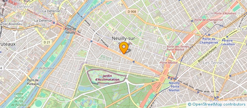 localisation de l'entreprise SCI CHAROLAIS PARIS XIIEME à NEUILLY-SUR-SEINE
