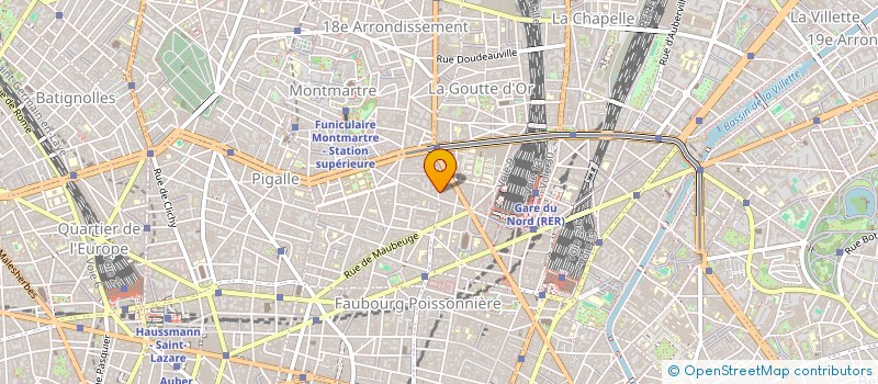 localisation de l'entreprise SCI CHARONNE  PARIS