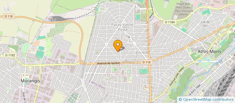 localisation de l'entreprise SCI CHAROVA à PARAY-VIEILLE-POSTE
