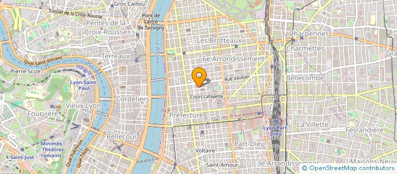 localisation de l'entreprise SCI CHARPENNES 1  LYON