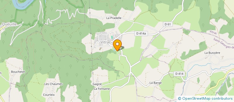 localisation de l'entreprise SCI CHARPENTIER  CHARBONNIERES-LES-VARENNES