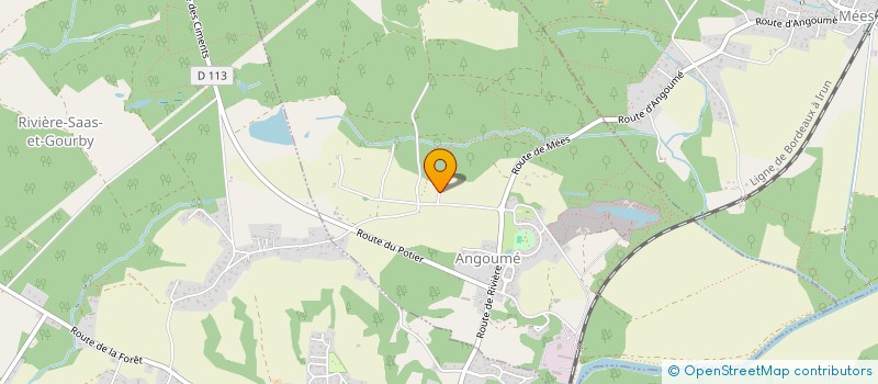 localisation de l'entreprise SCI CHARPENTON  ANGOUME