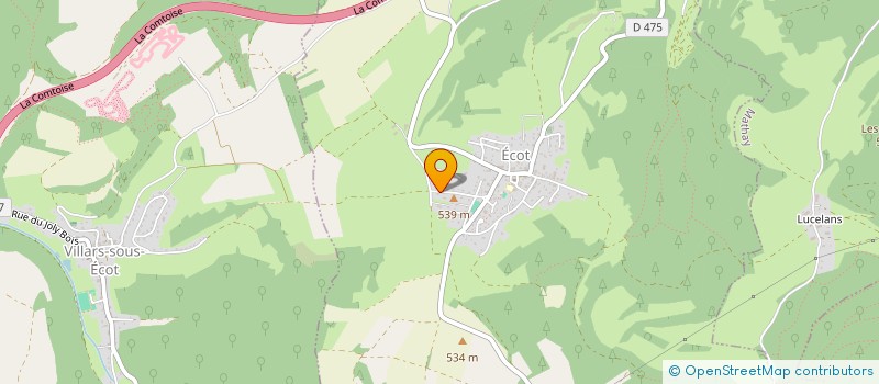 localisation de l'entreprise SCI CHARQUIMMO  ECOT