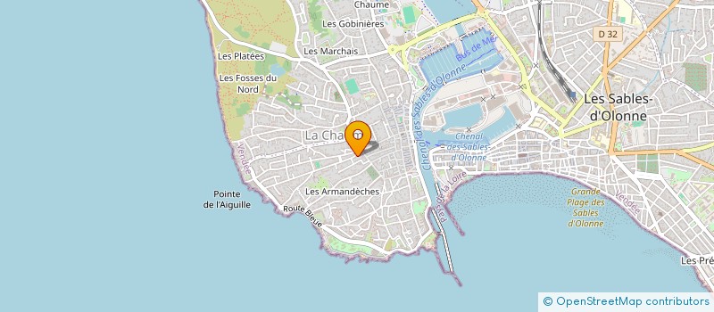 localisation de l'entreprise SCI CHARRIER-DRAPEAU à LES SABLES D'OLONNE