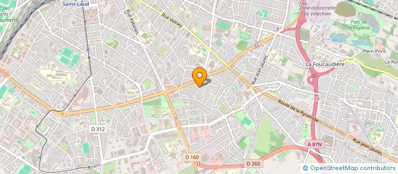 localisation de l'entreprise SCI CHARRIERE à ANGERS