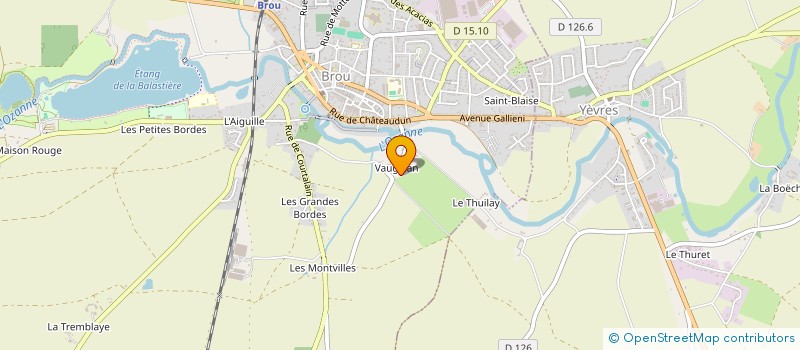 localisation de l'entreprise SCI CHARRIMMO à BROU