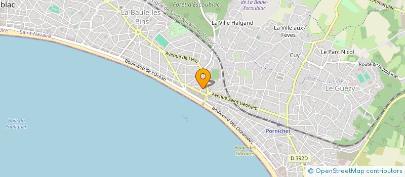 localisation de l'entreprise SCI CHARROZ  LA BAULE-ESCOUBLAC