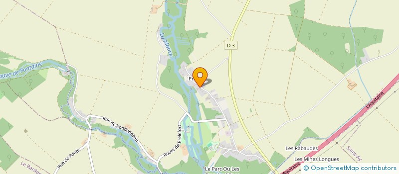 localisation de l'entreprise SCI CHARTASSEL à HUISSEAU-SUR-MAUVES
