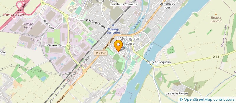 localisation de l'entreprise SCI CHARTIER LENZI à MEUNG-SUR-LOIRE