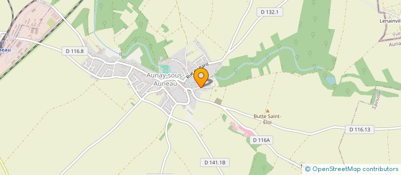 localisation de l'entreprise SCI CHARTIN à AUNAY-SOUS-AUNEAU