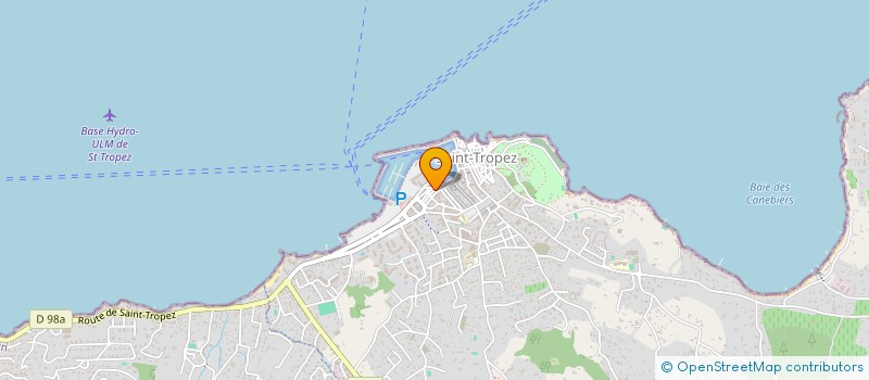 localisation de l'entreprise SCI CHARTINVEST à SAINT-TROPEZ