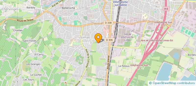 localisation de l'entreprise SCI CHARTON  ARNAS