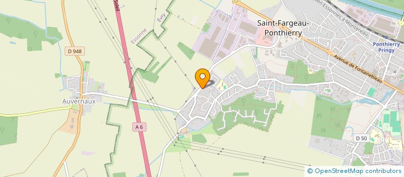 localisation de l'entreprise SCI CHARTON - LA GIVROISE  SAINT-FARGEAU-PONTHIERRY