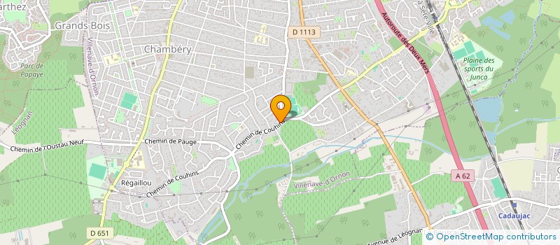 localisation de l'entreprise SCI CHARTOUNI  VILLENAVE-D'ORNON