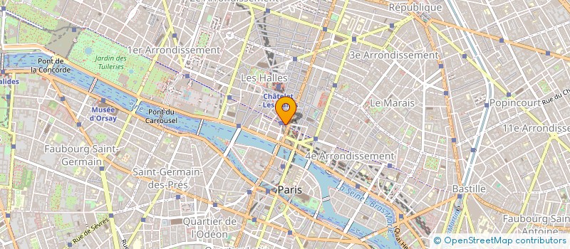 localisation de l'entreprise SCI CHARTRAINE  PARIS