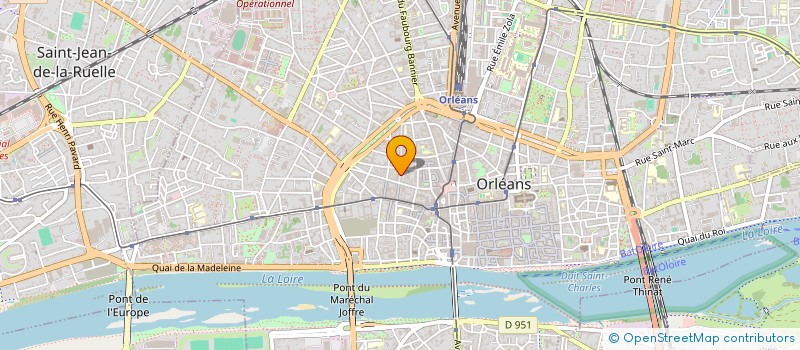 localisation de l'entreprise SCI CHARTRAINE à ORLEANS