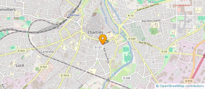 localisation de l'entreprise SCI CHARTRAINE à CHARTRES