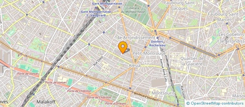 localisation de l'entreprise SCI CHARTRES  PARIS