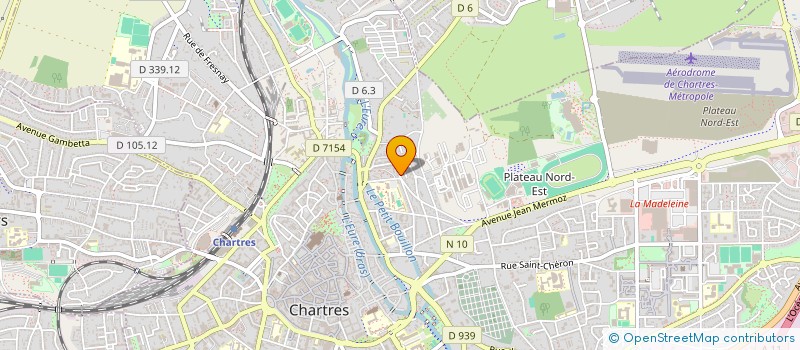 localisation de l'entreprise SCI CHARTRES PLAISANCE à CHARTRES