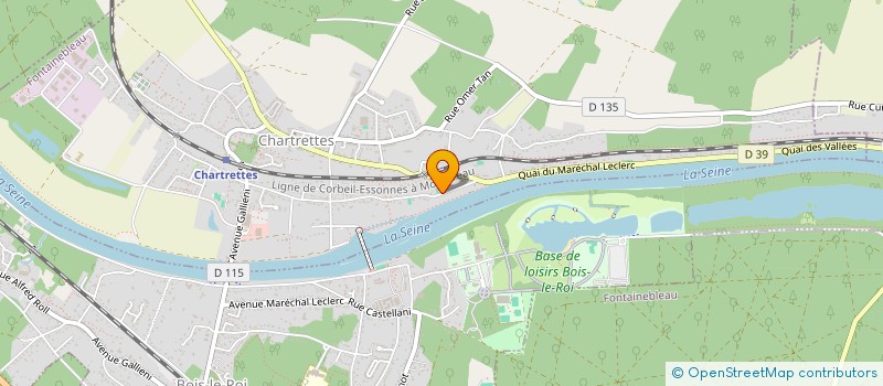 localisation de l'entreprise SCI CHARTRETTES  CHARTRETTES