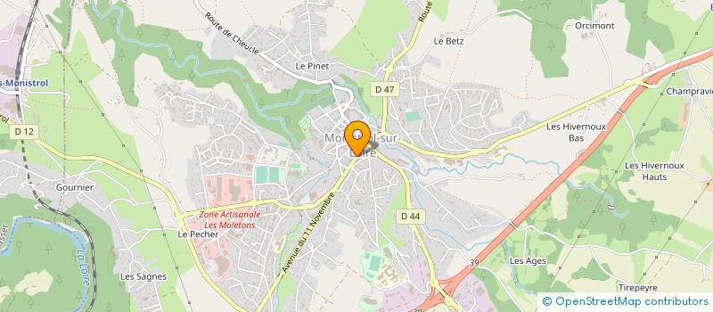 localisation de l'entreprise SCI CHARTREUSE  MONISTROL-SUR-LOIRE