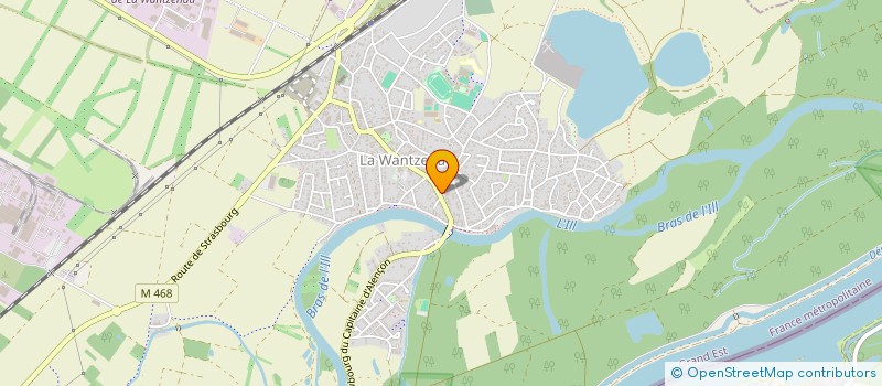 localisation de l'entreprise SCI CHARTREUSE  LA WANTZENAU