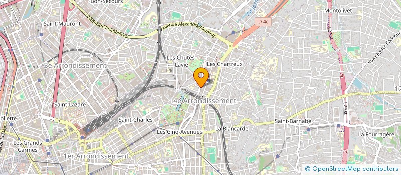 localisation de l'entreprise SCI CHARTREUX PASR à MARSEILLE