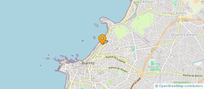 localisation de l'entreprise SCI CHARTRONS-POYENNE à BIARRITZ