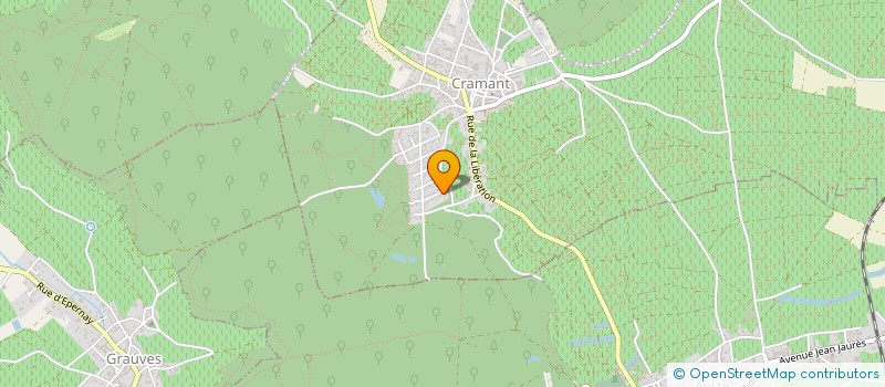 localisation de l'entreprise SCI CHARUEL  CRAMANT