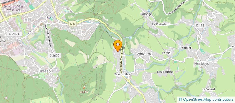 localisation de l'entreprise SCI CHARVET INVESTISSEMENTS  BRIE-ET-ANGONNES