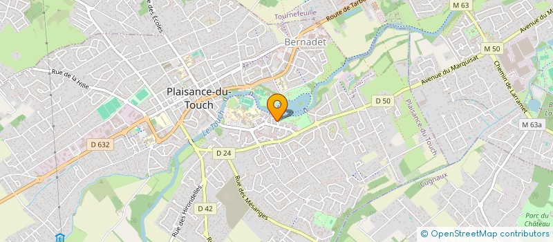 localisation de l'entreprise SCI CHARWILCO  PLAISANCE-DU-TOUCH